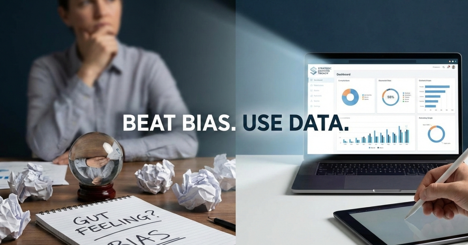 Eliminate bias with data-driven decisions.